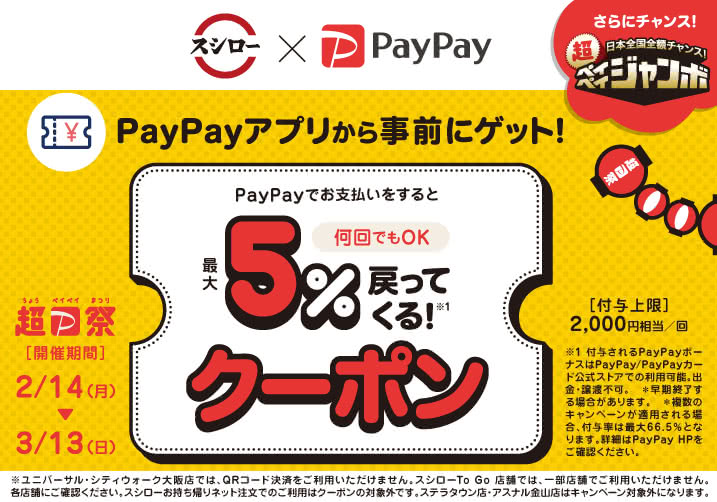 スシローの定期的にお得なキャンペーン